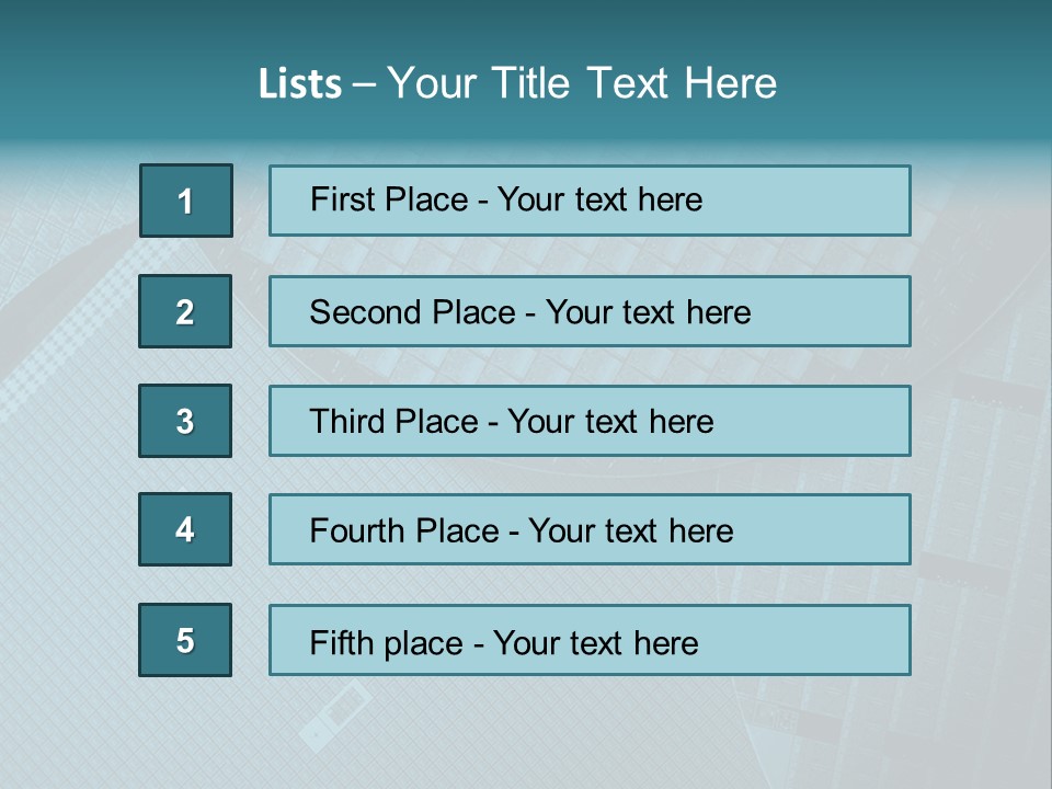 Plus Size Lovely Blond Girl Isolated Over White PowerPoint Template