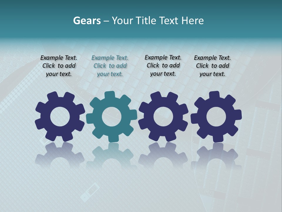 Plus Size Lovely Blond Girl Isolated Over White PowerPoint Template