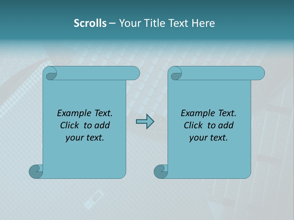 Plus Size Lovely Blond Girl Isolated Over White PowerPoint Template