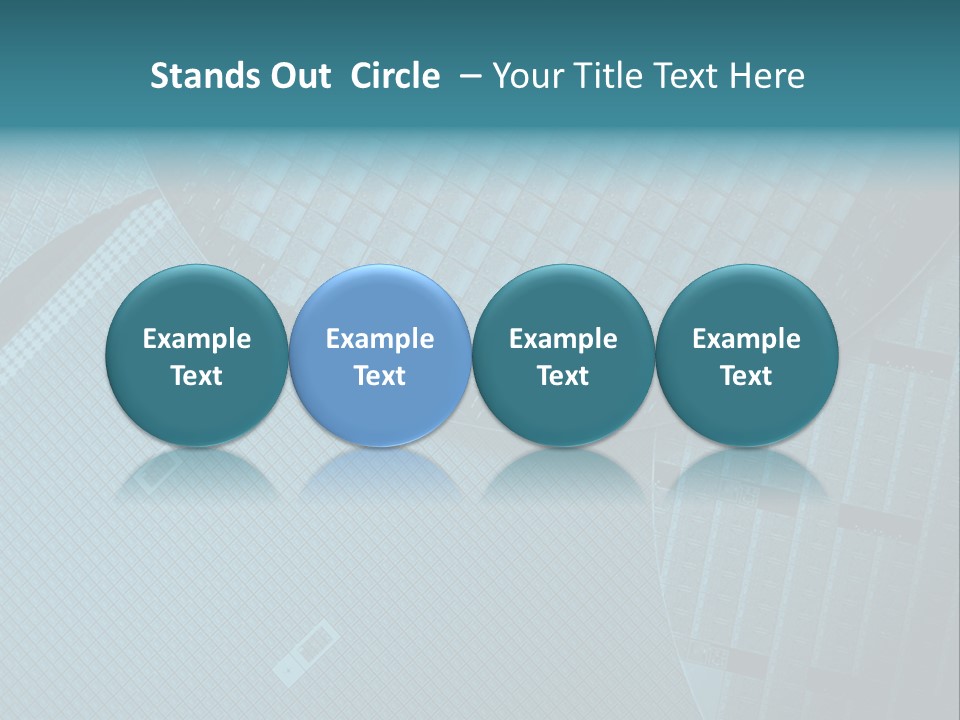 Plus Size Lovely Blond Girl Isolated Over White PowerPoint Template