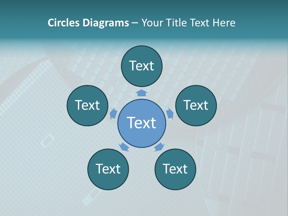 Plus Size Lovely Blond Girl Isolated Over White PowerPoint Template