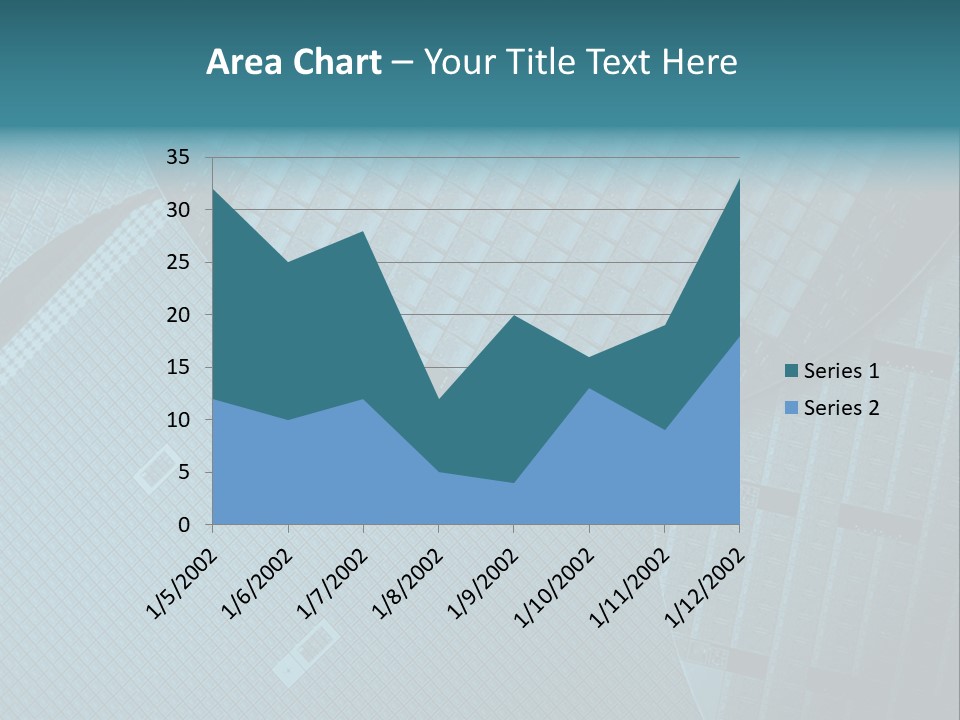 Plus Size Lovely Blond Girl Isolated Over White PowerPoint Template