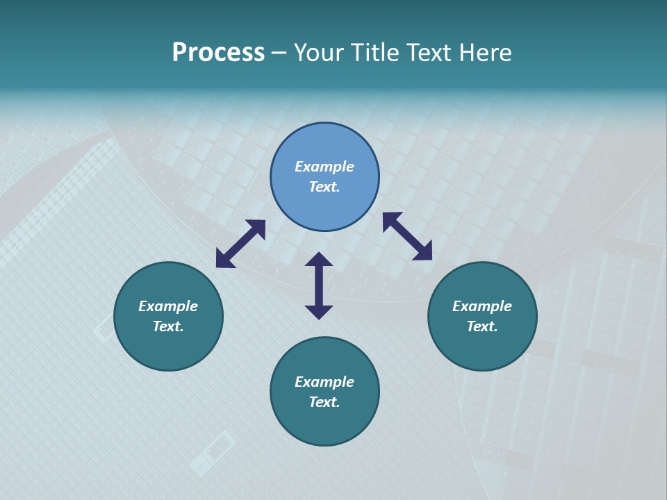 Plus Size Lovely Blond Girl Isolated Over White PowerPoint Template