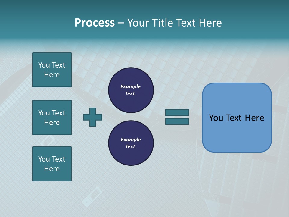 Plus Size Lovely Blond Girl Isolated Over White PowerPoint Template