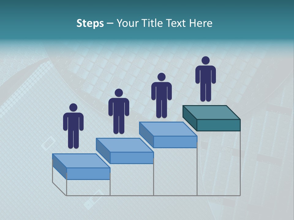 Plus Size Lovely Blond Girl Isolated Over White PowerPoint Template