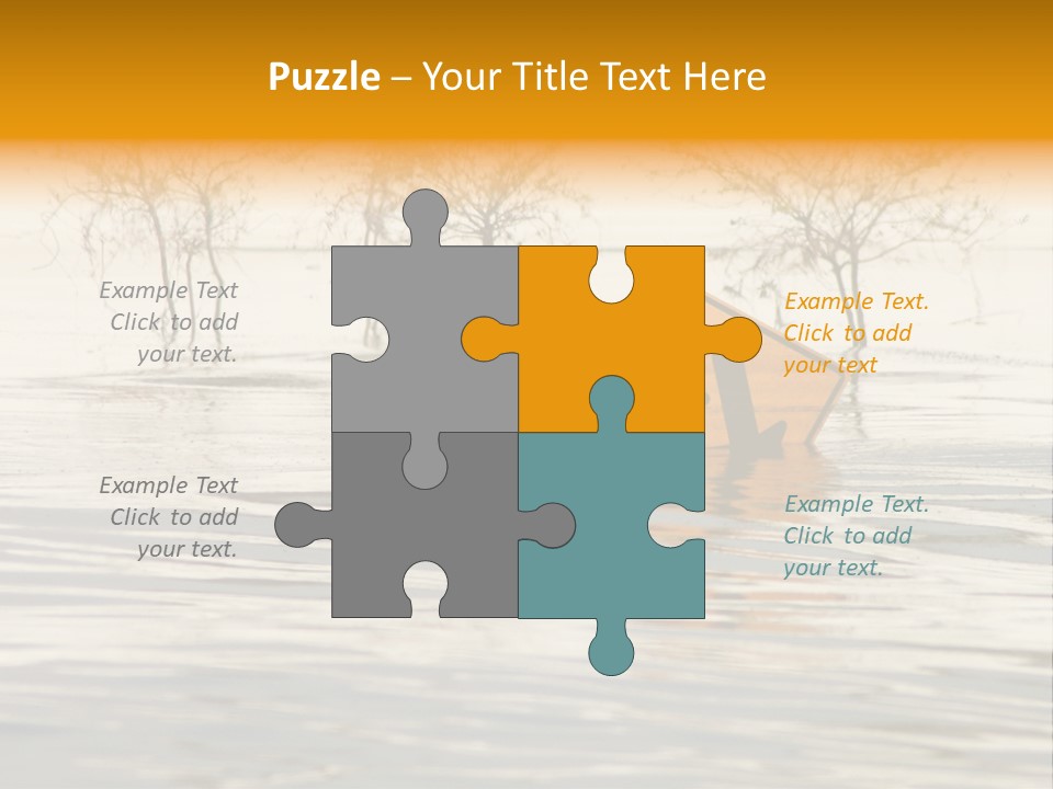 Northern Pacific Rattlesnake (Crotalus Oreganus) Isolated On White Background. PowerPoint Template