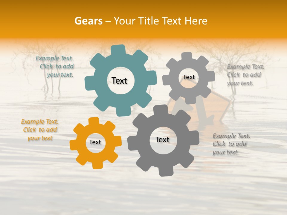 Northern Pacific Rattlesnake (Crotalus Oreganus) Isolated On White Background. PowerPoint Template