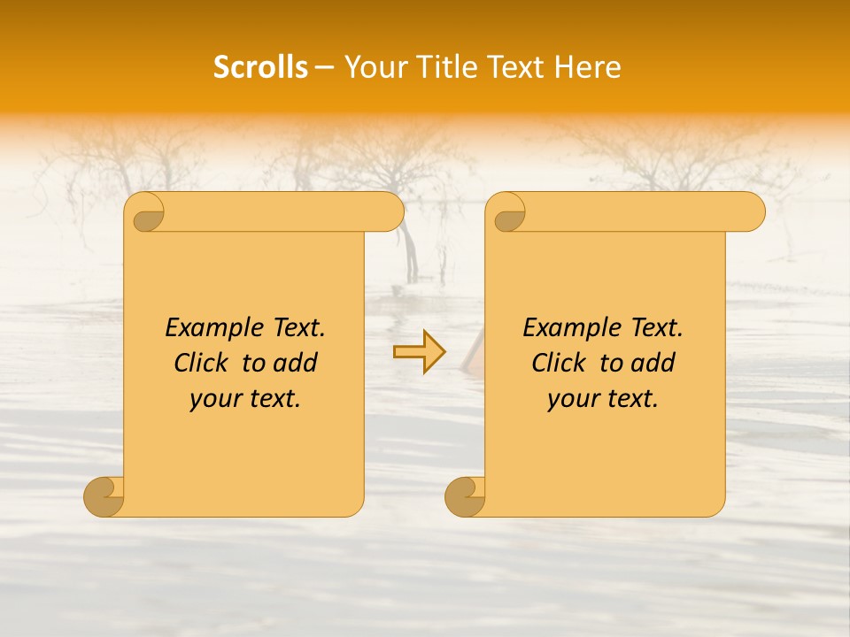 Northern Pacific Rattlesnake (Crotalus Oreganus) Isolated On White Background. PowerPoint Template