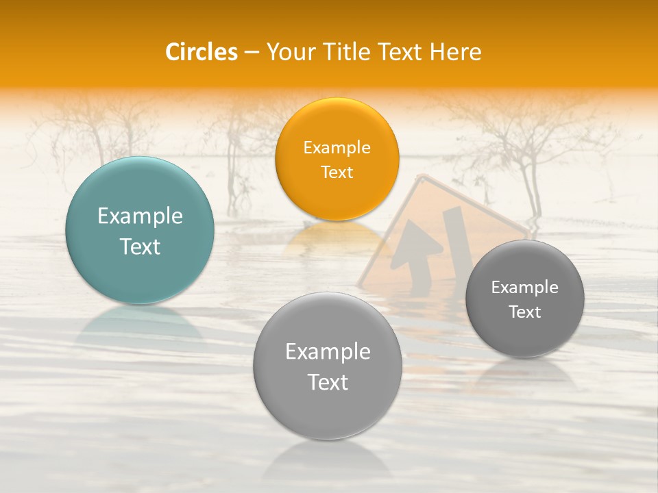 Northern Pacific Rattlesnake (Crotalus Oreganus) Isolated On White Background. PowerPoint Template