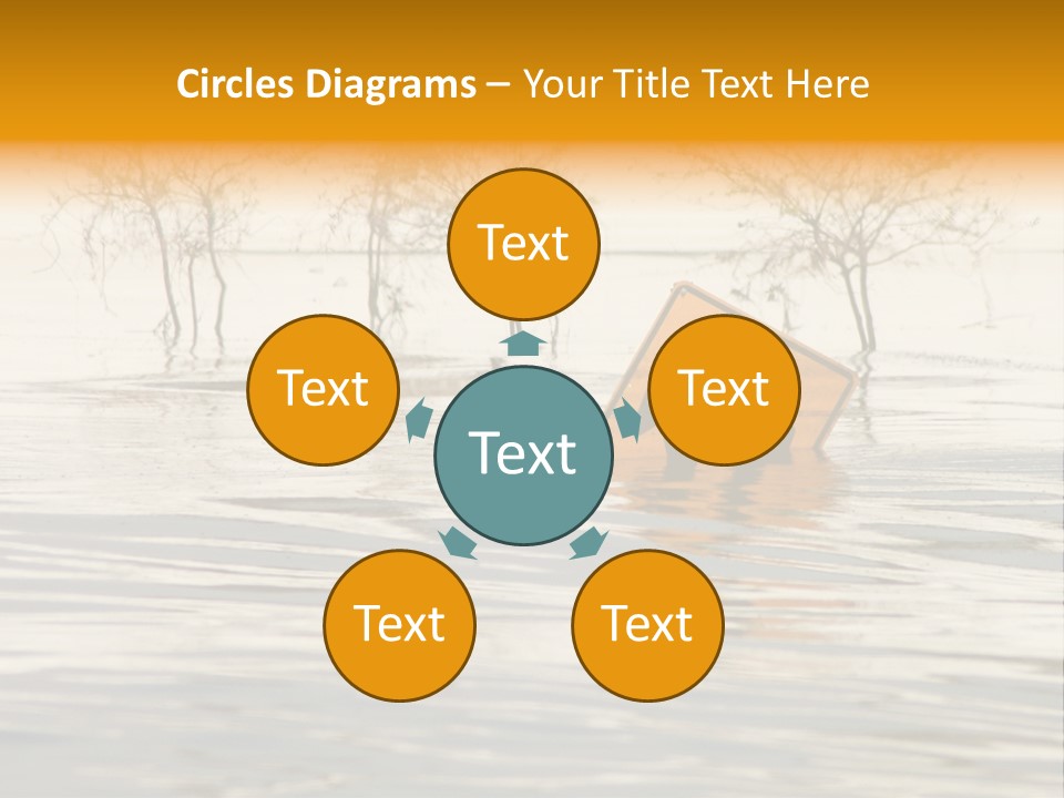 Northern Pacific Rattlesnake (Crotalus Oreganus) Isolated On White Background. PowerPoint Template