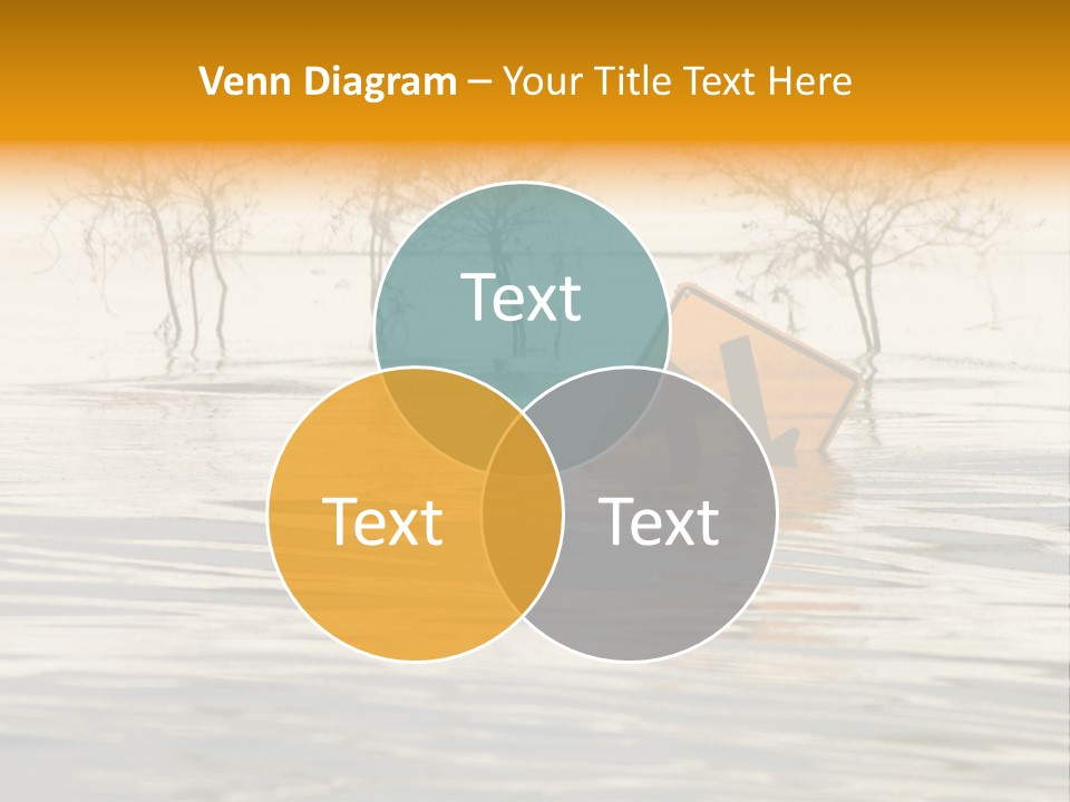 Northern Pacific Rattlesnake (Crotalus Oreganus) Isolated On White Background. PowerPoint Template