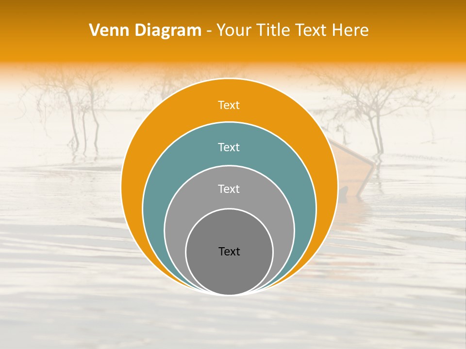 Northern Pacific Rattlesnake (Crotalus Oreganus) Isolated On White Background. PowerPoint Template