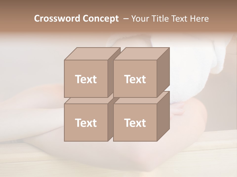 Girl Sleep After Bath PowerPoint Template