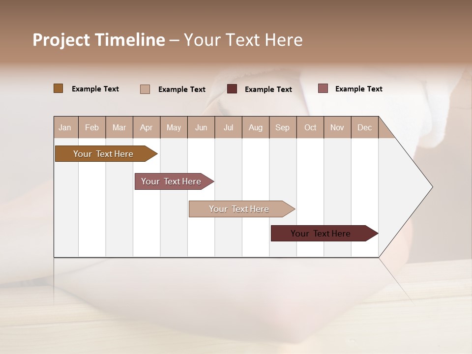 Girl Sleep After Bath PowerPoint Template