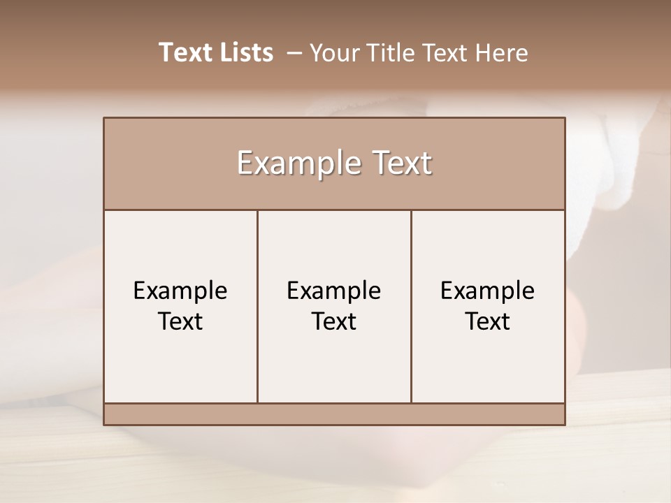 Girl Sleep After Bath PowerPoint Template