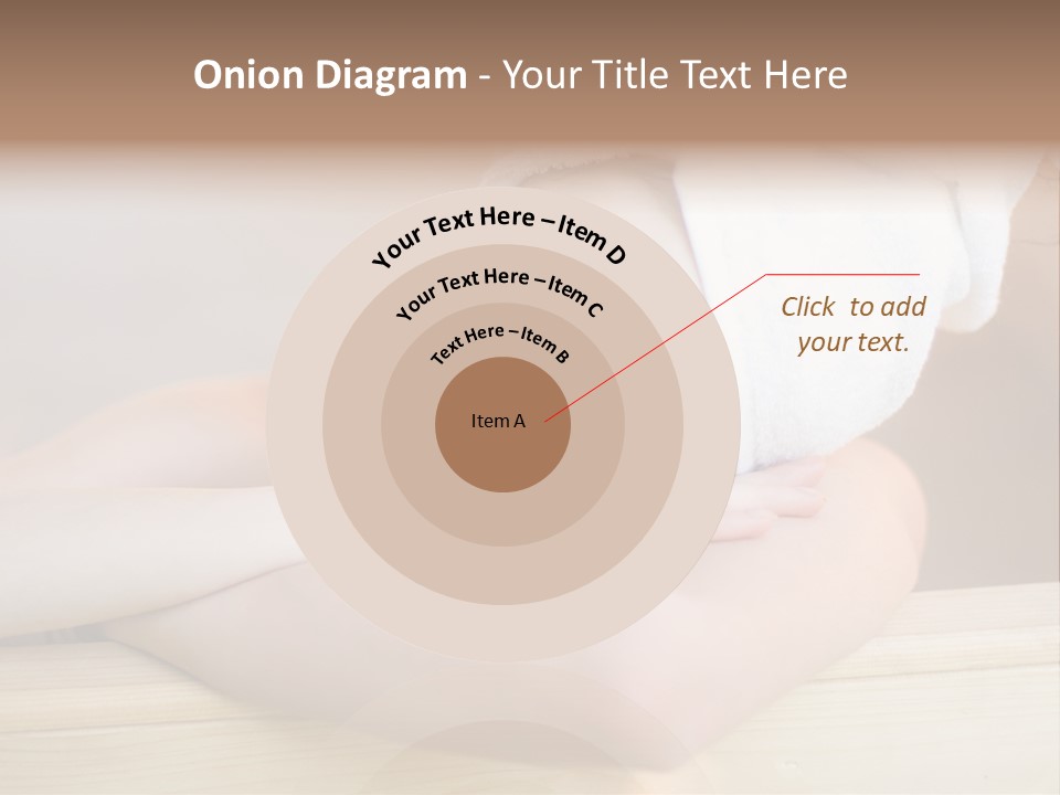 Girl Sleep After Bath PowerPoint Template