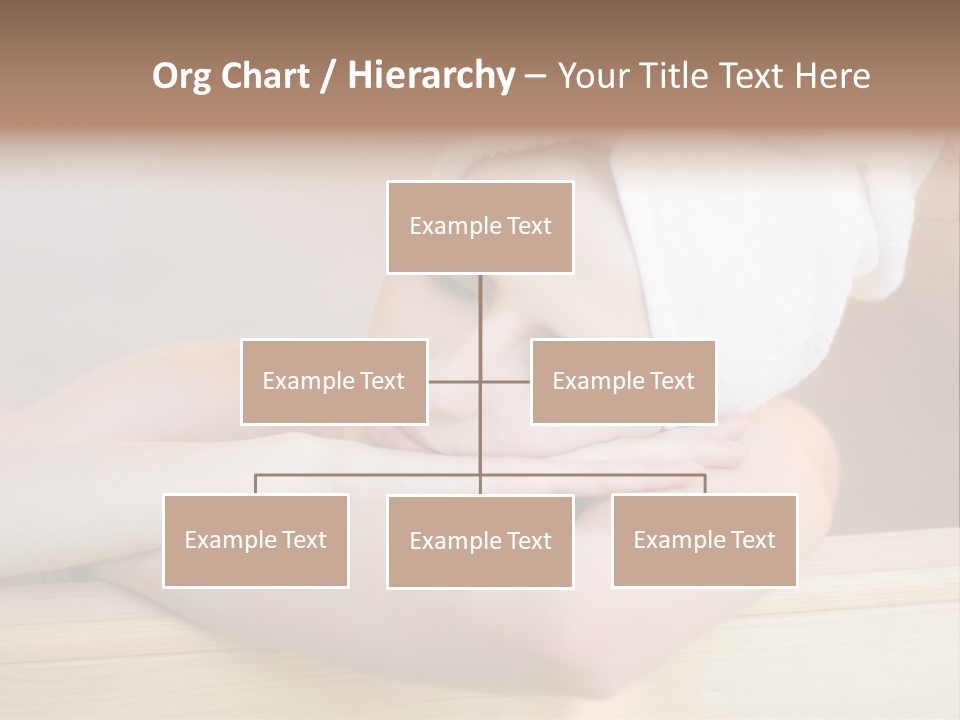 Girl Sleep After Bath PowerPoint Template