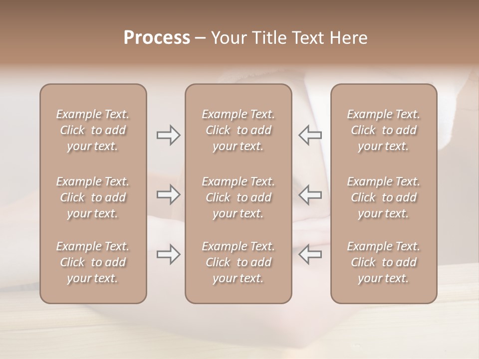Girl Sleep After Bath PowerPoint Template