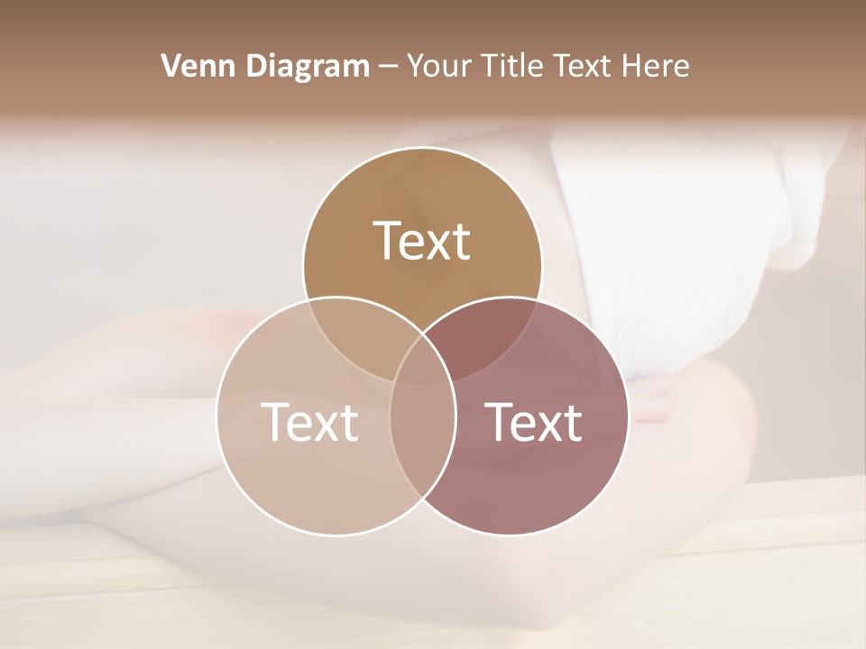 Girl Sleep After Bath PowerPoint Template