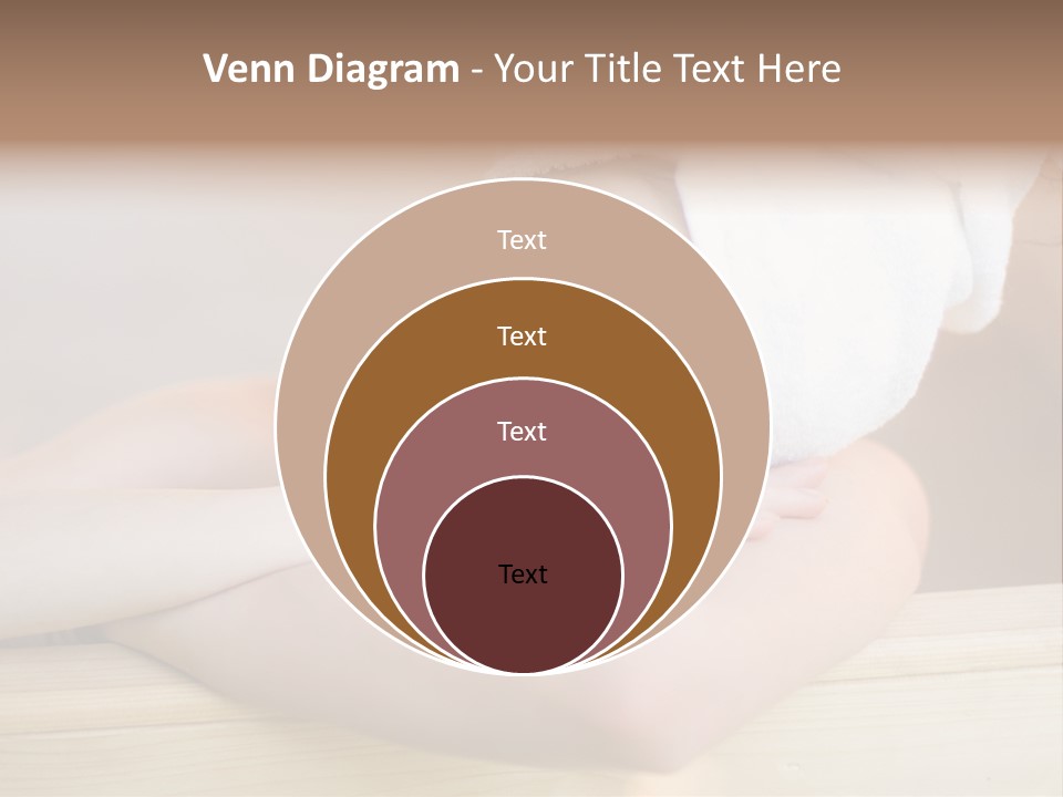 Girl Sleep After Bath PowerPoint Template