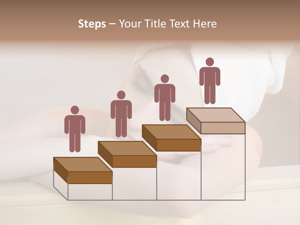 Girl Sleep After Bath PowerPoint Template