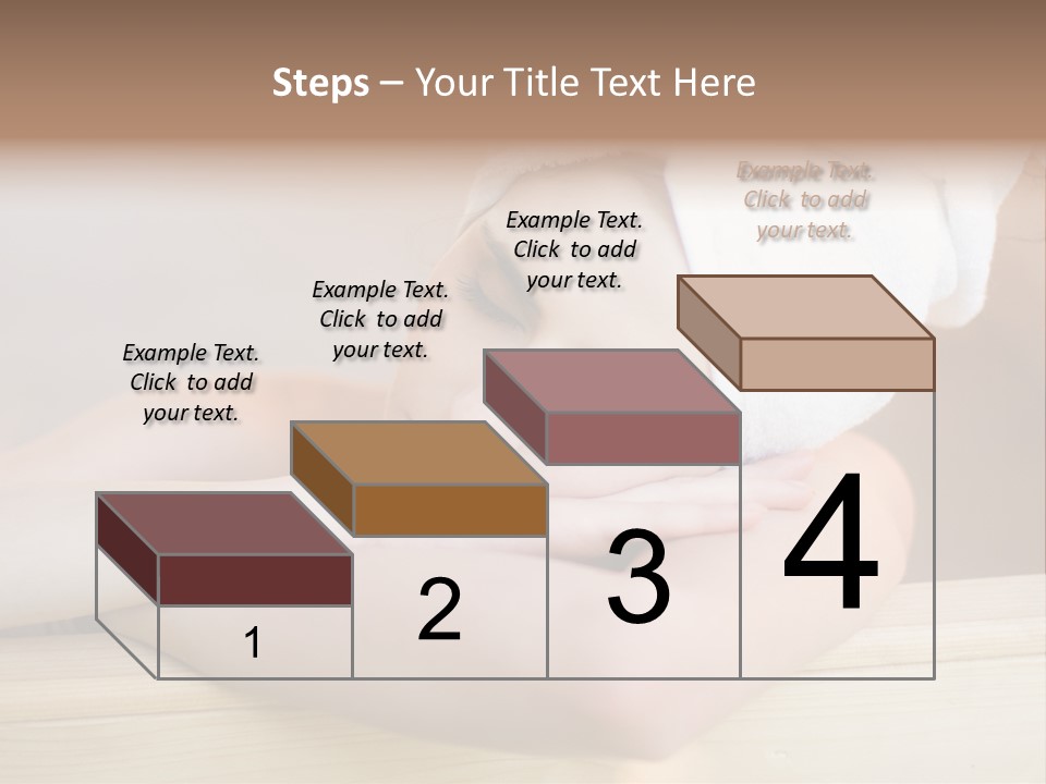 Girl Sleep After Bath PowerPoint Template