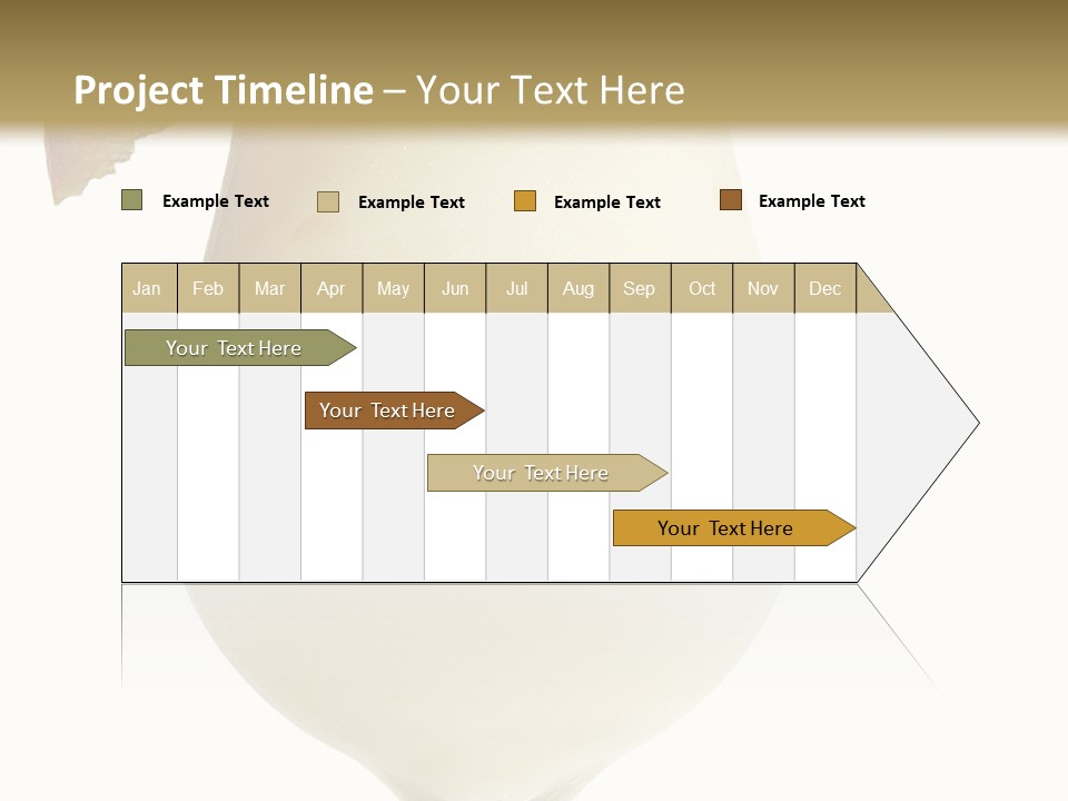 Pina Colada - Cocktail With Cream, Pineapple Juice And Rum. Isolated On White Background PowerPoint Template