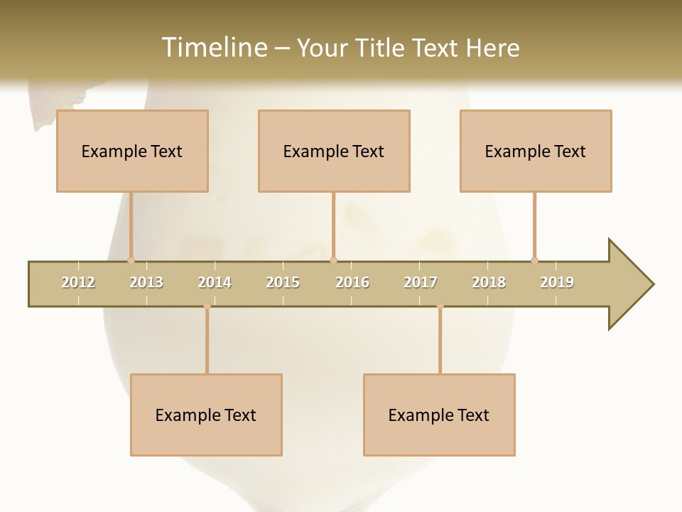 Pina Colada - Cocktail With Cream, Pineapple Juice And Rum. Isolated On White Background PowerPoint Template