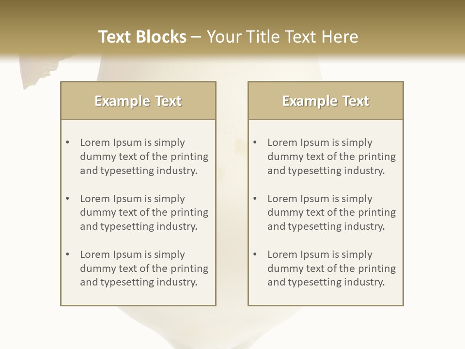 Pina Colada - Cocktail With Cream, Pineapple Juice And Rum. Isolated On White Background PowerPoint Template