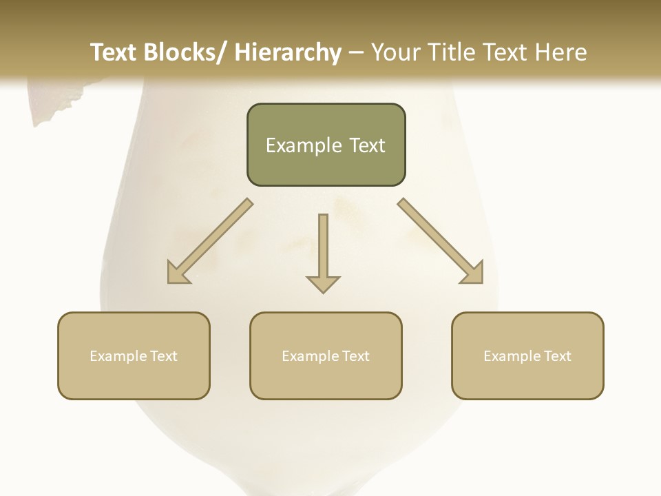 Pina Colada - Cocktail With Cream, Pineapple Juice And Rum. Isolated On White Background PowerPoint Template