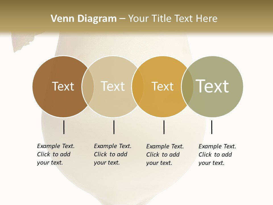 Pina Colada - Cocktail With Cream, Pineapple Juice And Rum. Isolated On White Background PowerPoint Template
