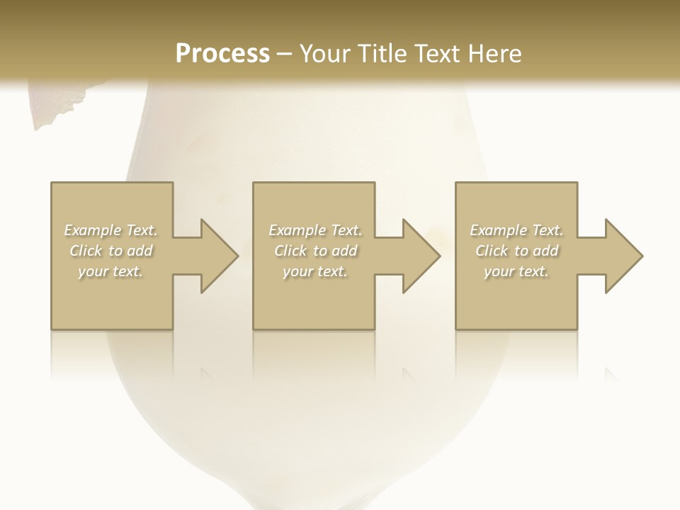 Pina Colada - Cocktail With Cream, Pineapple Juice And Rum. Isolated On White Background PowerPoint Template