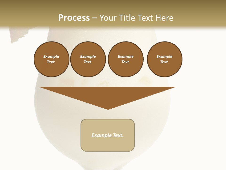 Pina Colada - Cocktail With Cream, Pineapple Juice And Rum. Isolated On White Background PowerPoint Template