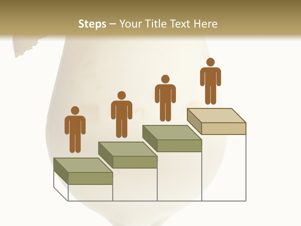 Pina Colada - Cocktail With Cream, Pineapple Juice And Rum. Isolated On White Background PowerPoint Template