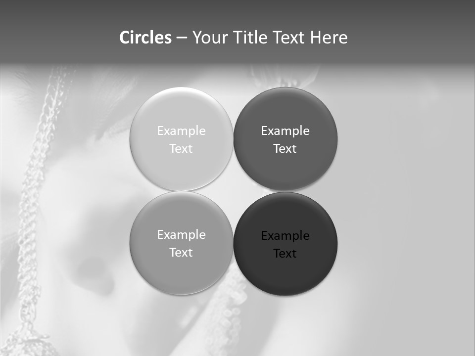 Beautiful Girl PowerPoint Template