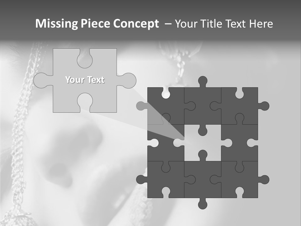 Beautiful Girl PowerPoint Template