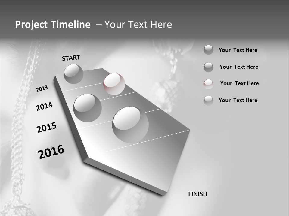 Beautiful Girl PowerPoint Template