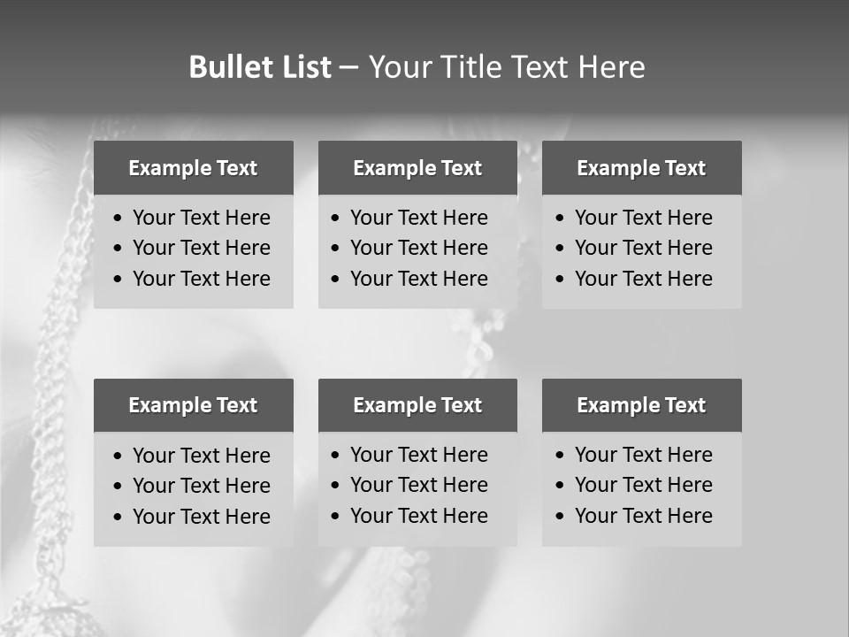 Beautiful Girl PowerPoint Template