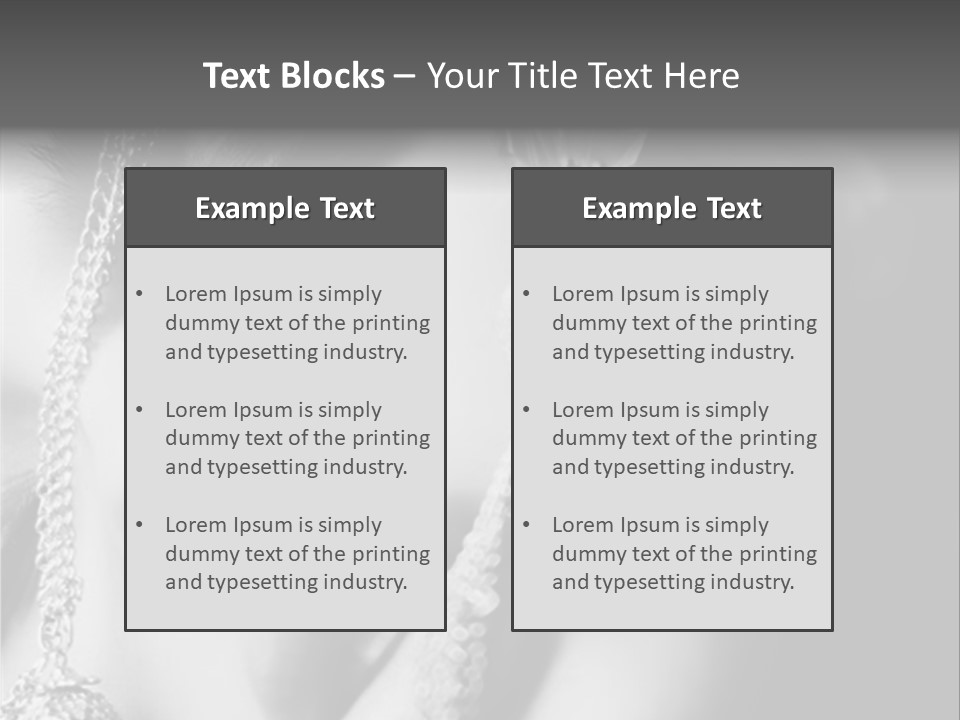 Beautiful Girl PowerPoint Template