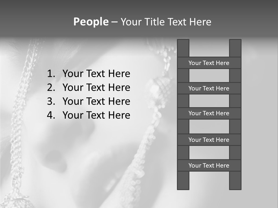 Beautiful Girl PowerPoint Template