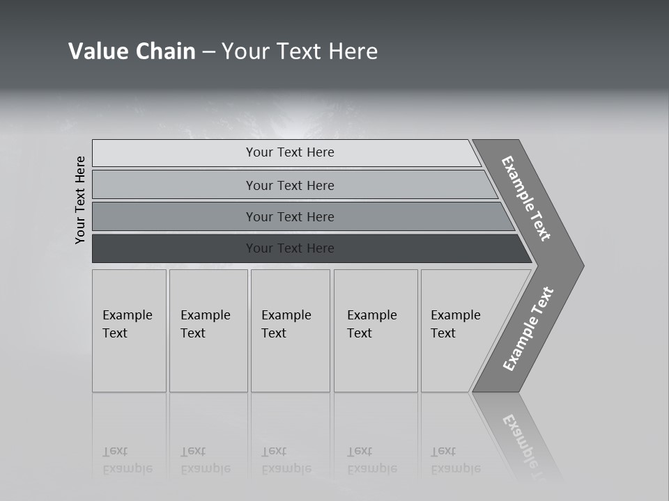 Man Standing In A Dark Forest With Fog After Rain PowerPoint Template