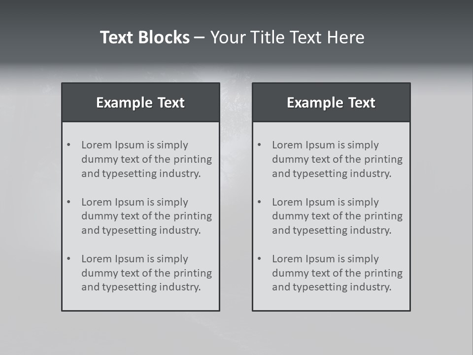 Man Standing In A Dark Forest With Fog After Rain PowerPoint Template