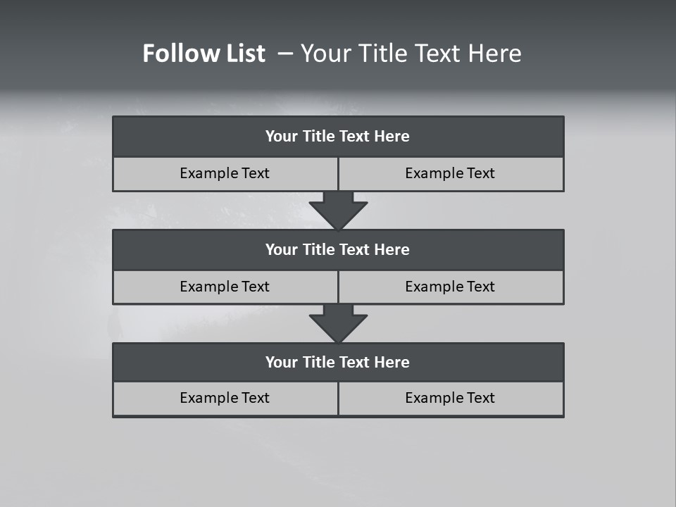 Man Standing In A Dark Forest With Fog After Rain PowerPoint Template