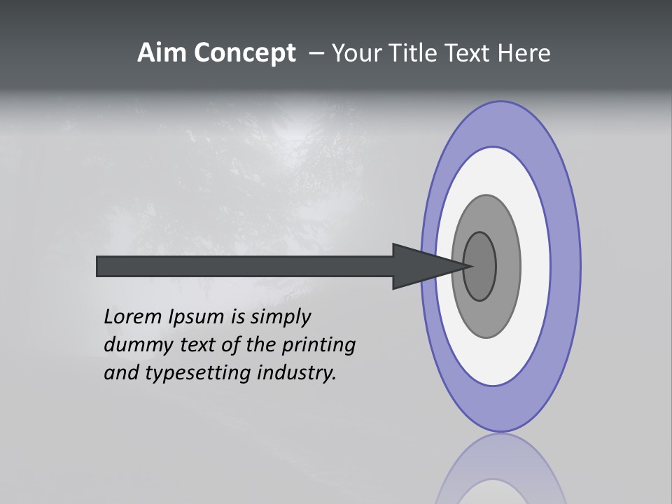 Man Standing In A Dark Forest With Fog After Rain PowerPoint Template