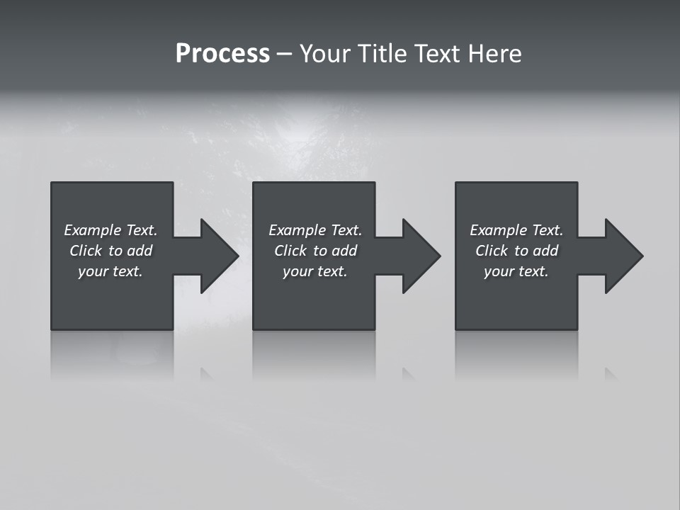 Man Standing In A Dark Forest With Fog After Rain PowerPoint Template