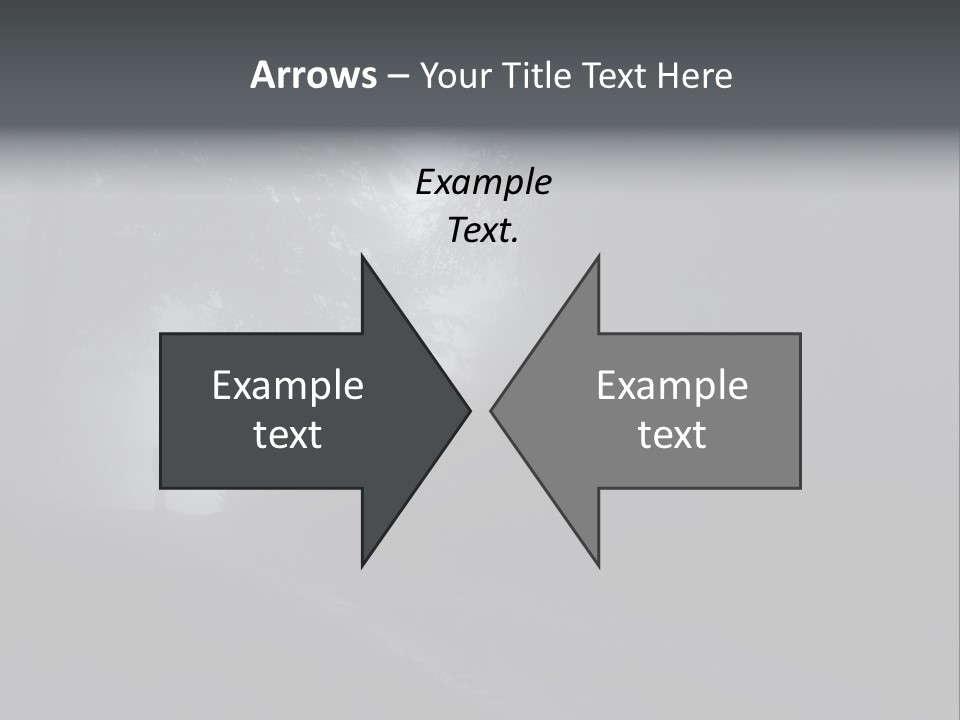 Man Standing In A Dark Forest With Fog After Rain PowerPoint Template