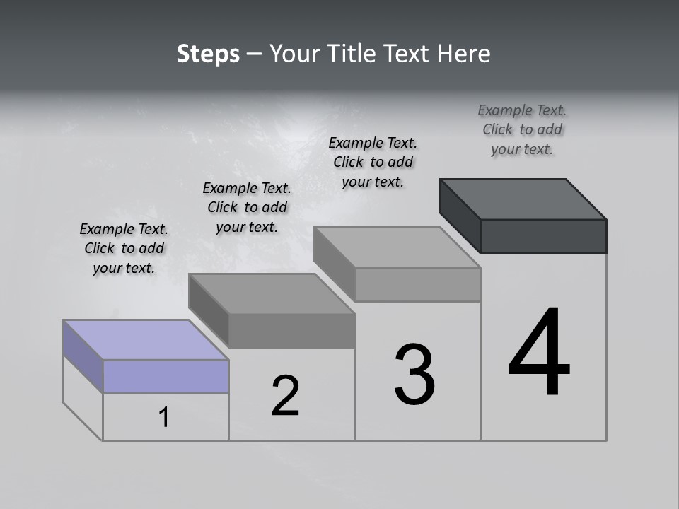 Man Standing In A Dark Forest With Fog After Rain PowerPoint Template