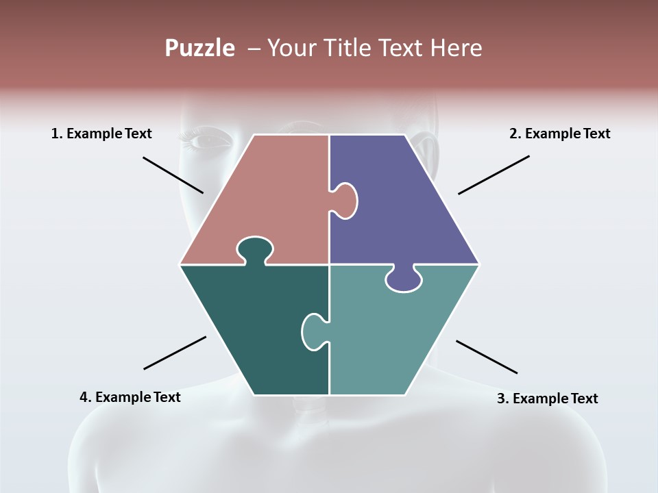 Rolling Luggage Duffle Bag With Pull Handle PowerPoint Template