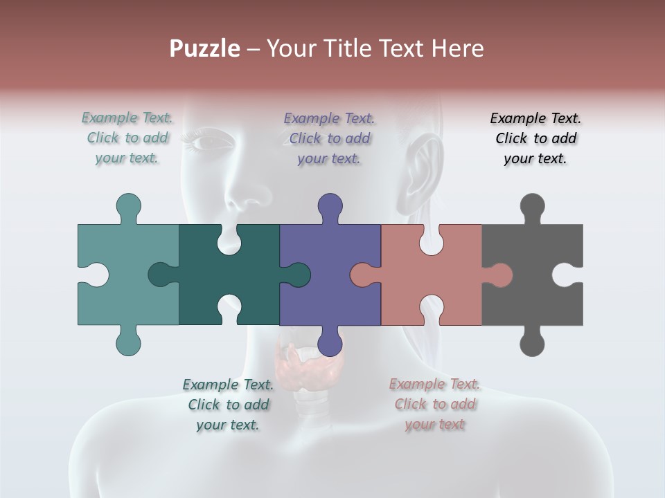 Rolling Luggage Duffle Bag With Pull Handle PowerPoint Template