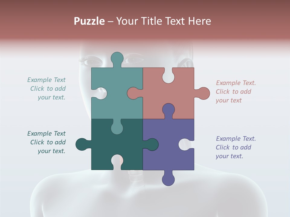 Rolling Luggage Duffle Bag With Pull Handle PowerPoint Template